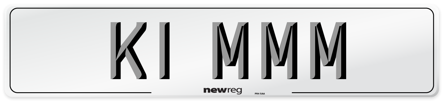 K1 MMM Number Plate from New Reg